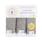 Load image into Gallery viewer, Set of 6 Solid Washcloths, Heather Grey
