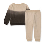 Load image into Gallery viewer, Dip Dye Organic Infant Sweatshirt and Pants Set
