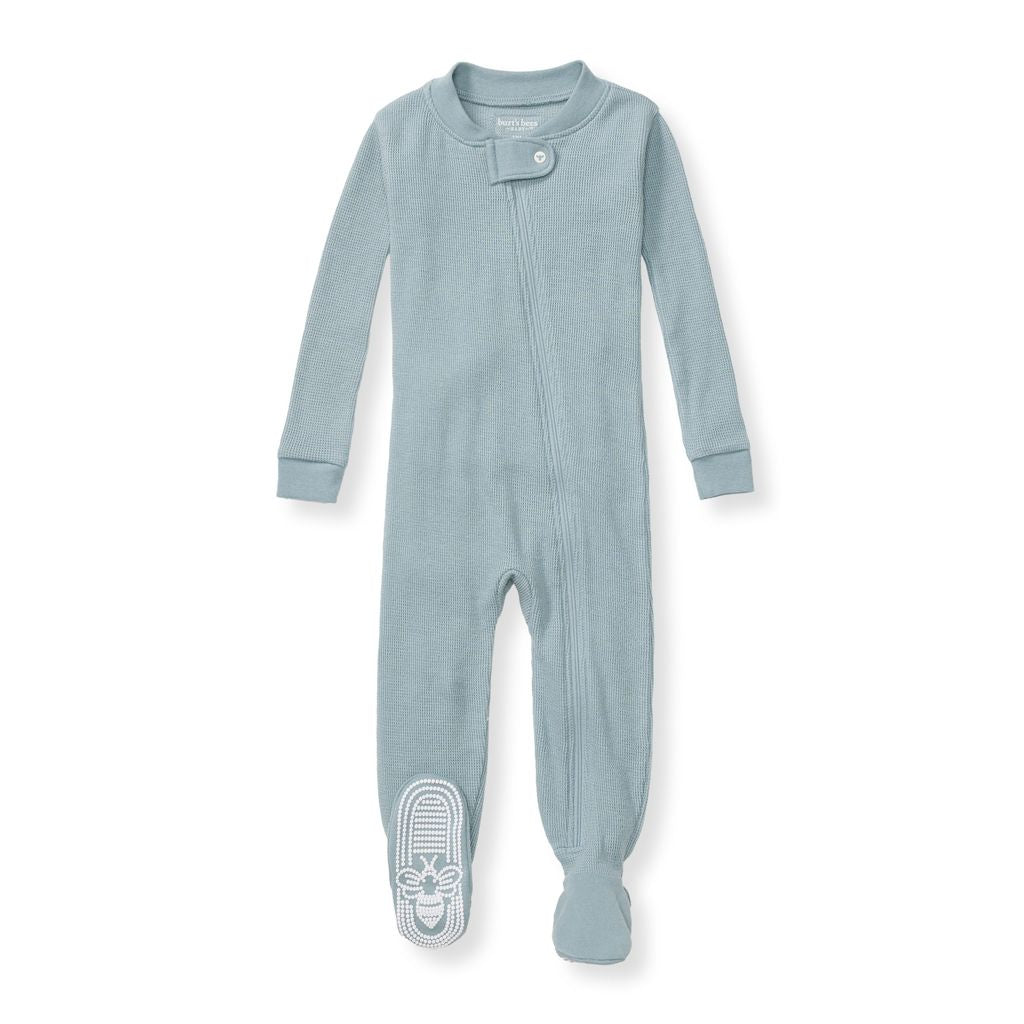 Honeysoft™ Waffle Thermal Sleeper - Muted Blue