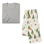 Load image into Gallery viewer, Christmas Tree Farm Matching Organic Cotton Pajamas
