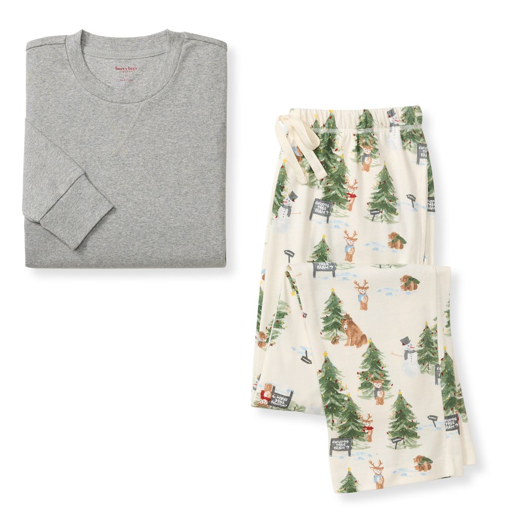 Christmas Tree Farm Matching Organic Cotton Pajamas