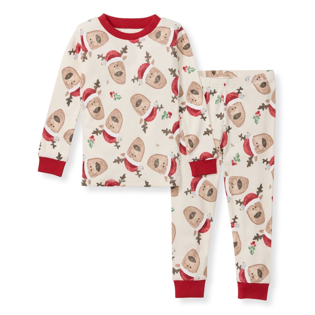 Guide My Sleigh Matching Organic Cotton Pajamas