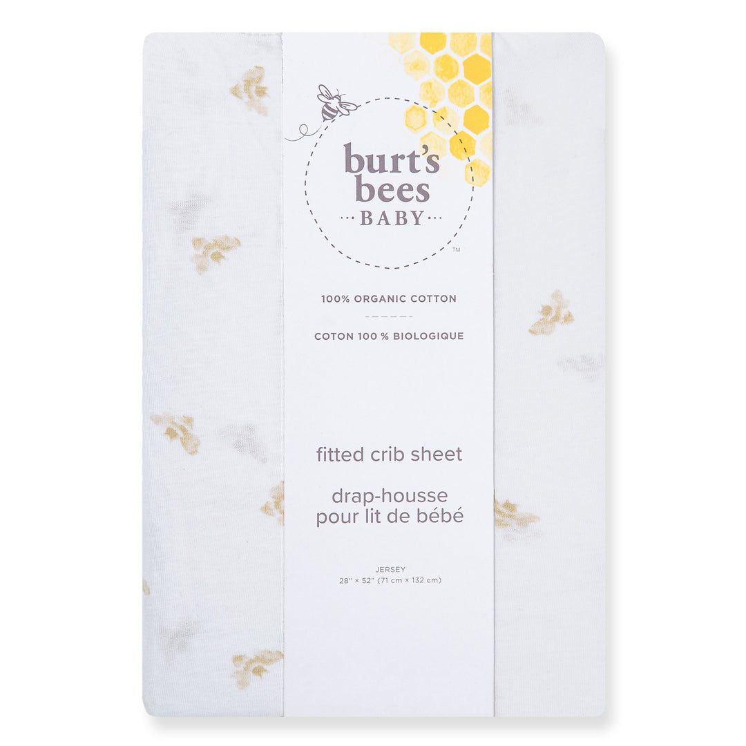 Golden Bee Crib Sheet