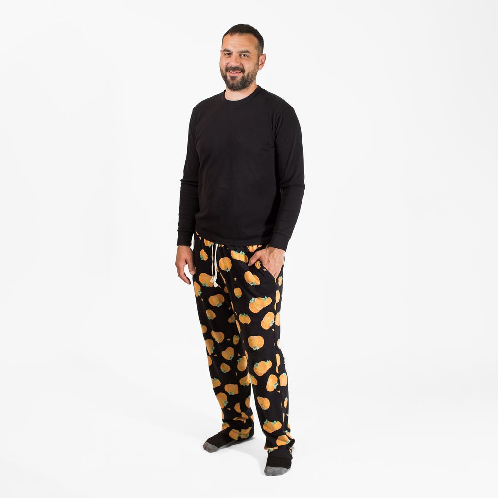 Midnight Pumpkins PJ Set Men's