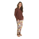 Load image into Gallery viewer, Football Season PJ Set Womens
