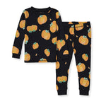 Load image into Gallery viewer, Midnight Pumpkins Organic Matching Family Pajamas - Kids PJ Set
