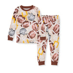 Load image into Gallery viewer, Football Season Kids PJ Set
