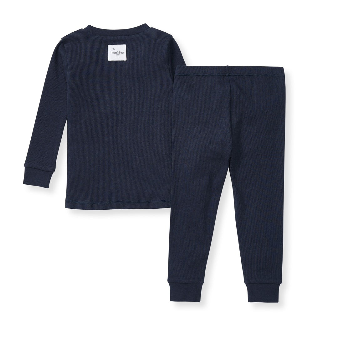 Solid Rib Kids PJ Set