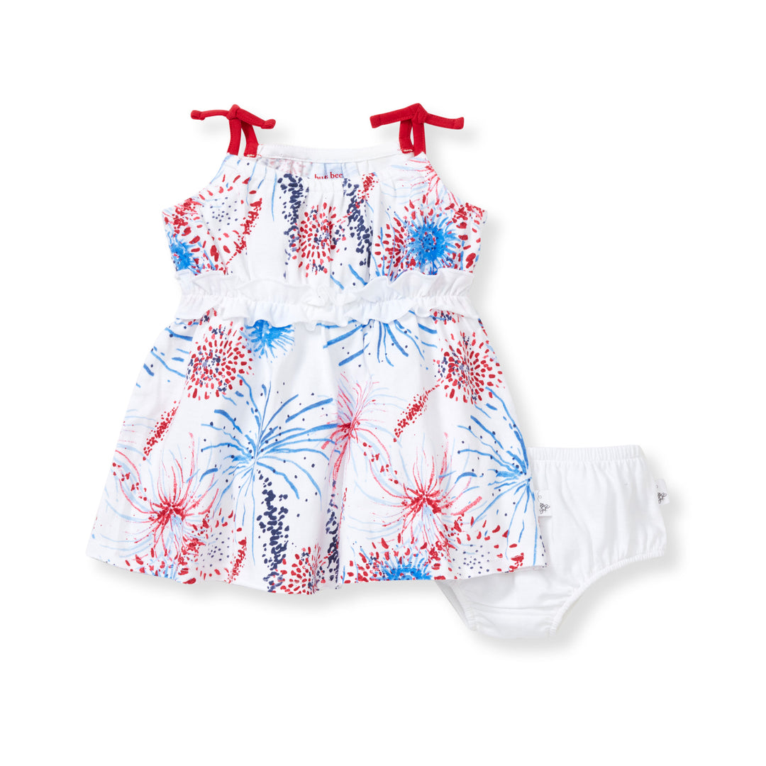 Fireworks Dress & Diaper Cover Set - Infant