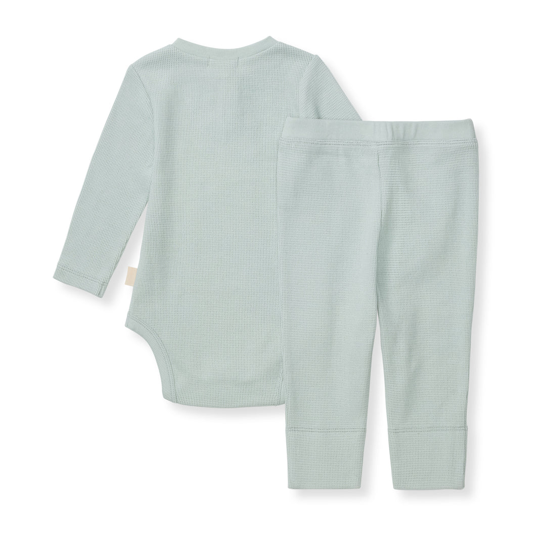 Thermal Bodysuit & Pant Set - Cloudy