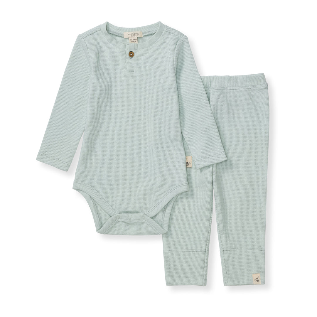 Thermal Bodysuit & Pant Set - Cloudy