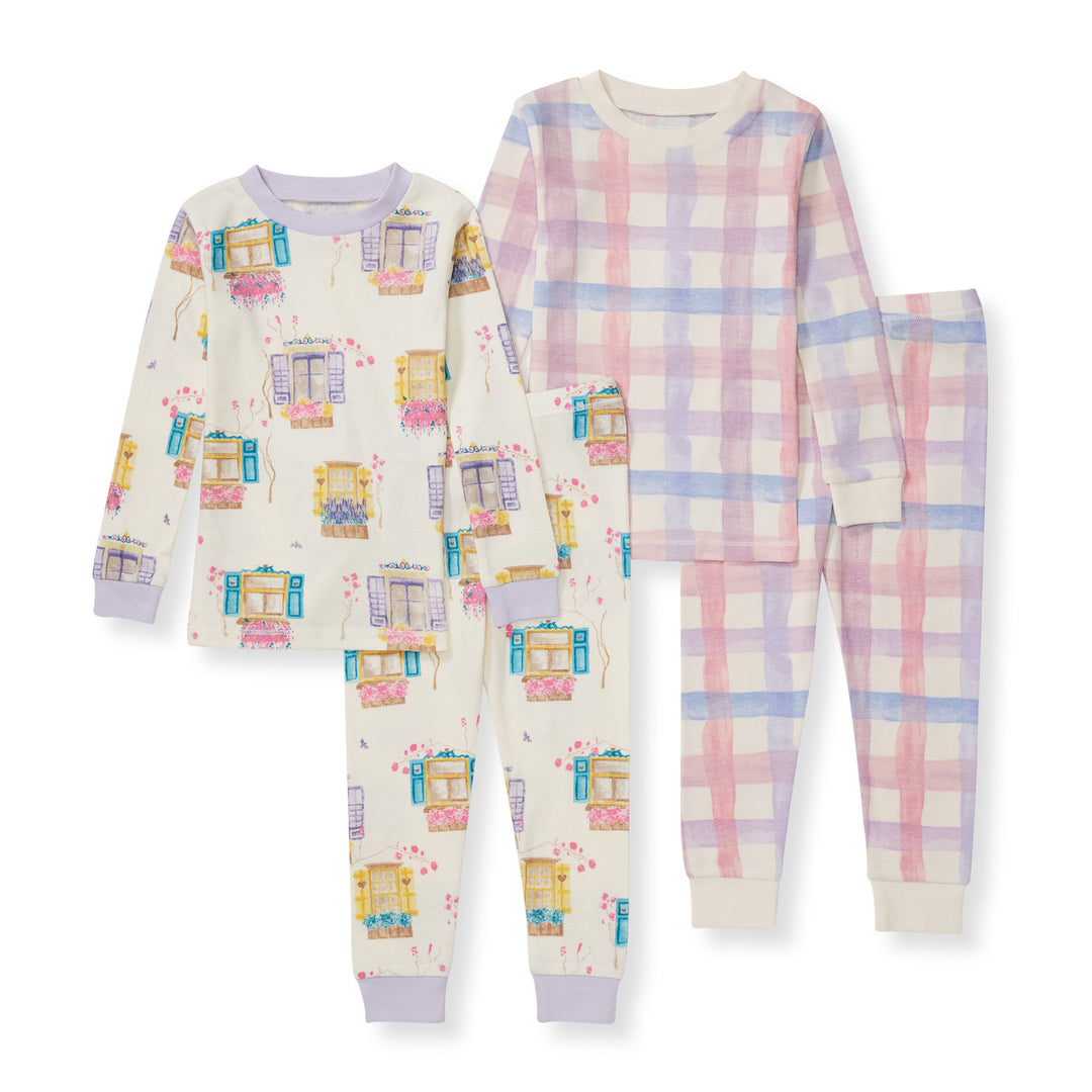 4 Piece Swiss Chalet PJ Set