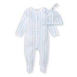 Load image into Gallery viewer, Vertical River Stripe Jumpsuit Set
