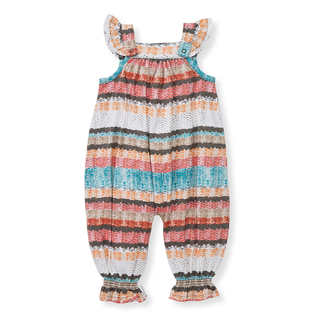 Woven Stripe Jumpsuit