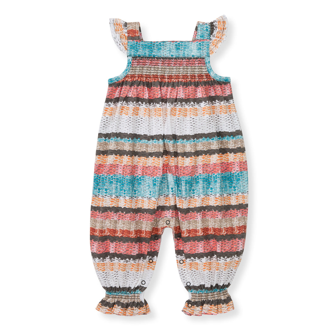 Woven Stripe Jumpsuit