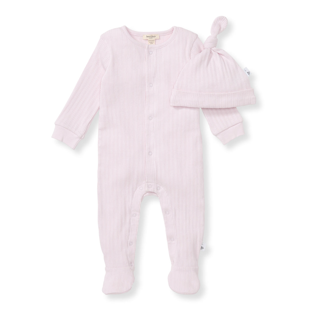 Sweet Rib Jumpsuit Set