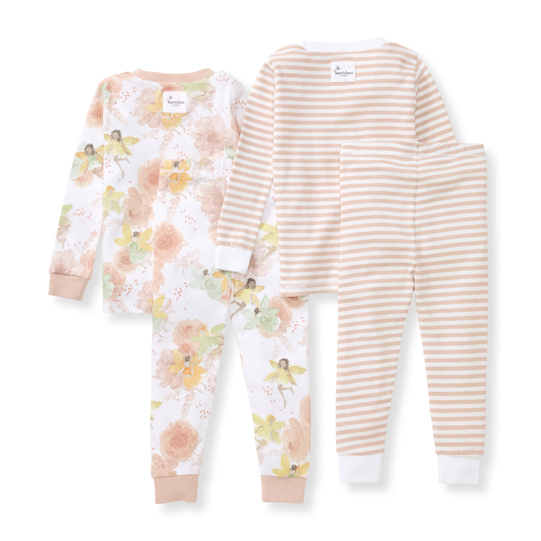 4 Piece Fairy Floral PJ Set