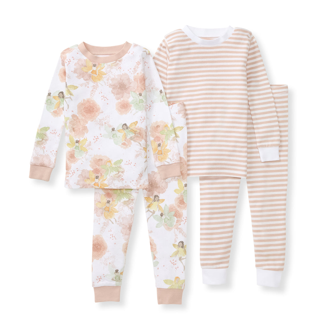 4 Piece Fairy Floral PJ Set