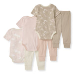 Load image into Gallery viewer, 6 Piece Bodysuit &amp; Pant Set -Ranunculus
