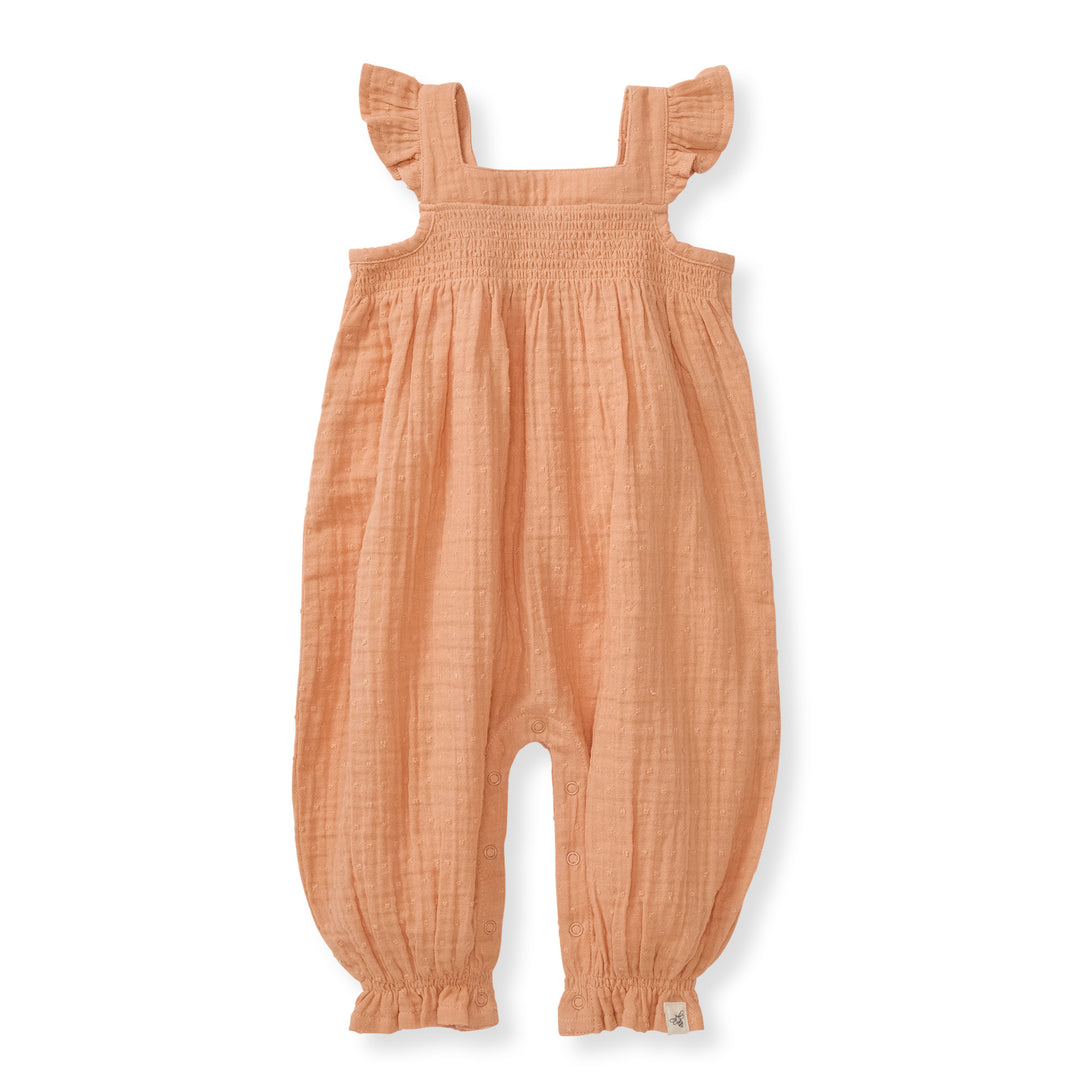 Dotted Muslin Jumpsuit