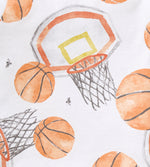 Load image into Gallery viewer, Basketball Organic Cotton  Infant Tank &amp; Short Set
