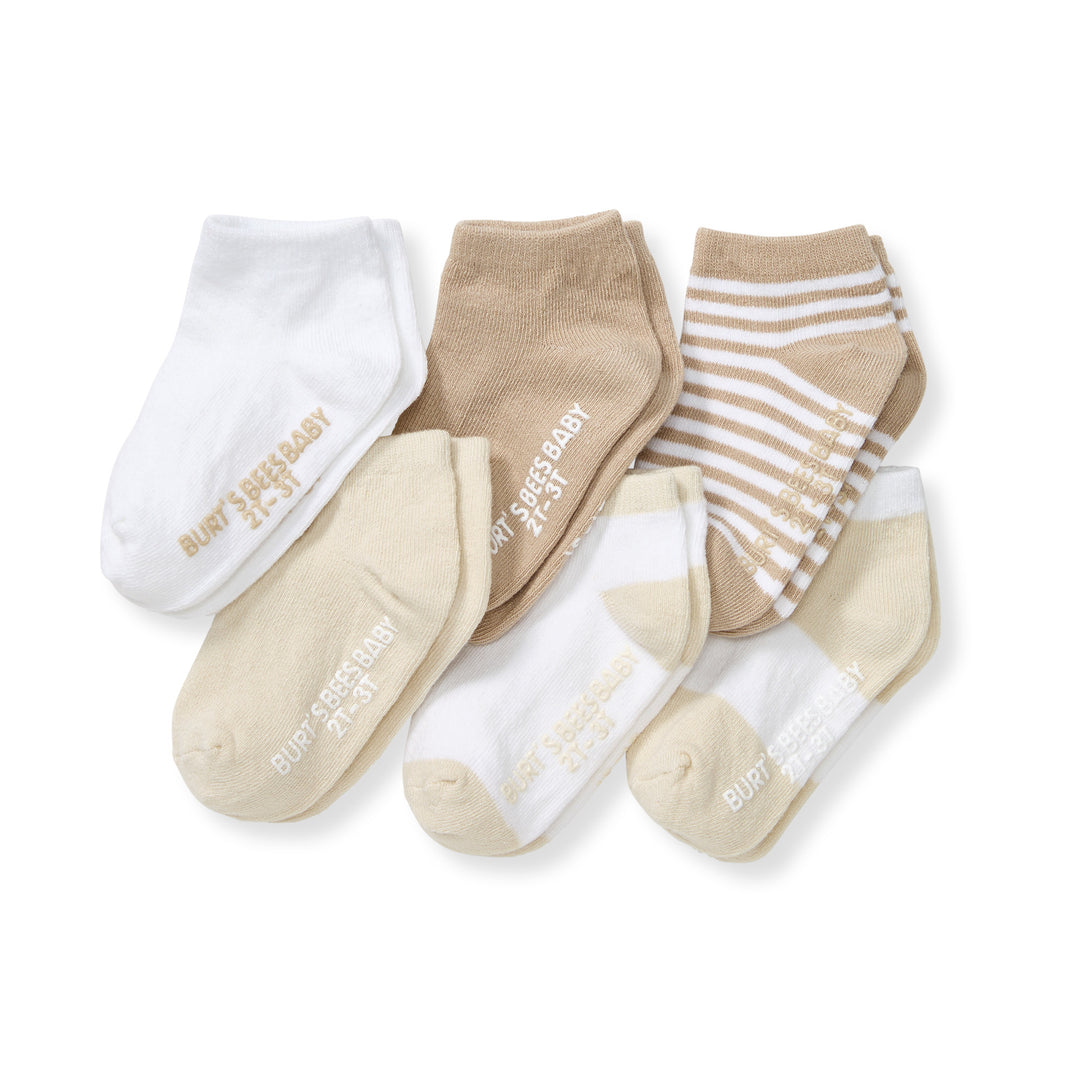 Set of 6 Multi Ankle Socks