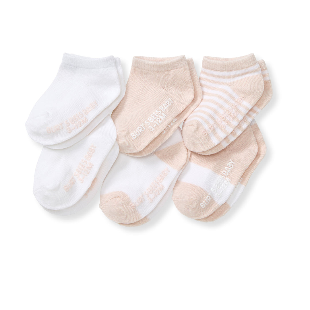 Set of 6 Multi Ankle Socks