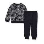 Load image into Gallery viewer, Spiderwebs Organic Boy Shirt and Pants Infant Set
