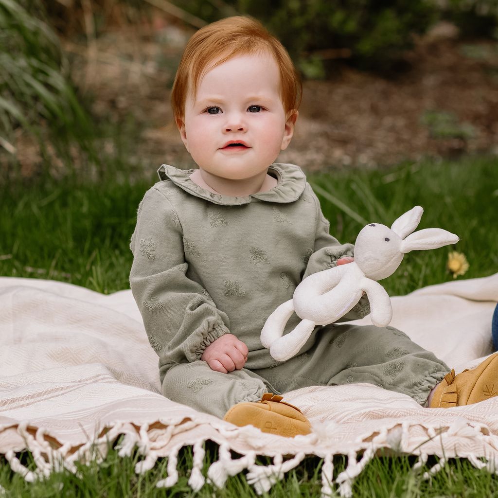 Bunny Plush Baby Rattle