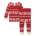 Load image into Gallery viewer, Hot Cocoa Matching Organic Cotton Toddler Pajamas
