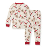 Load image into Gallery viewer, Guide My Sleigh Matching Organic Cotton Pajamas
