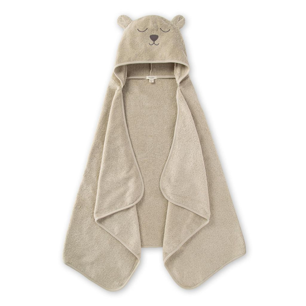 Organic Cotton Toddler Hooded Bear Towel