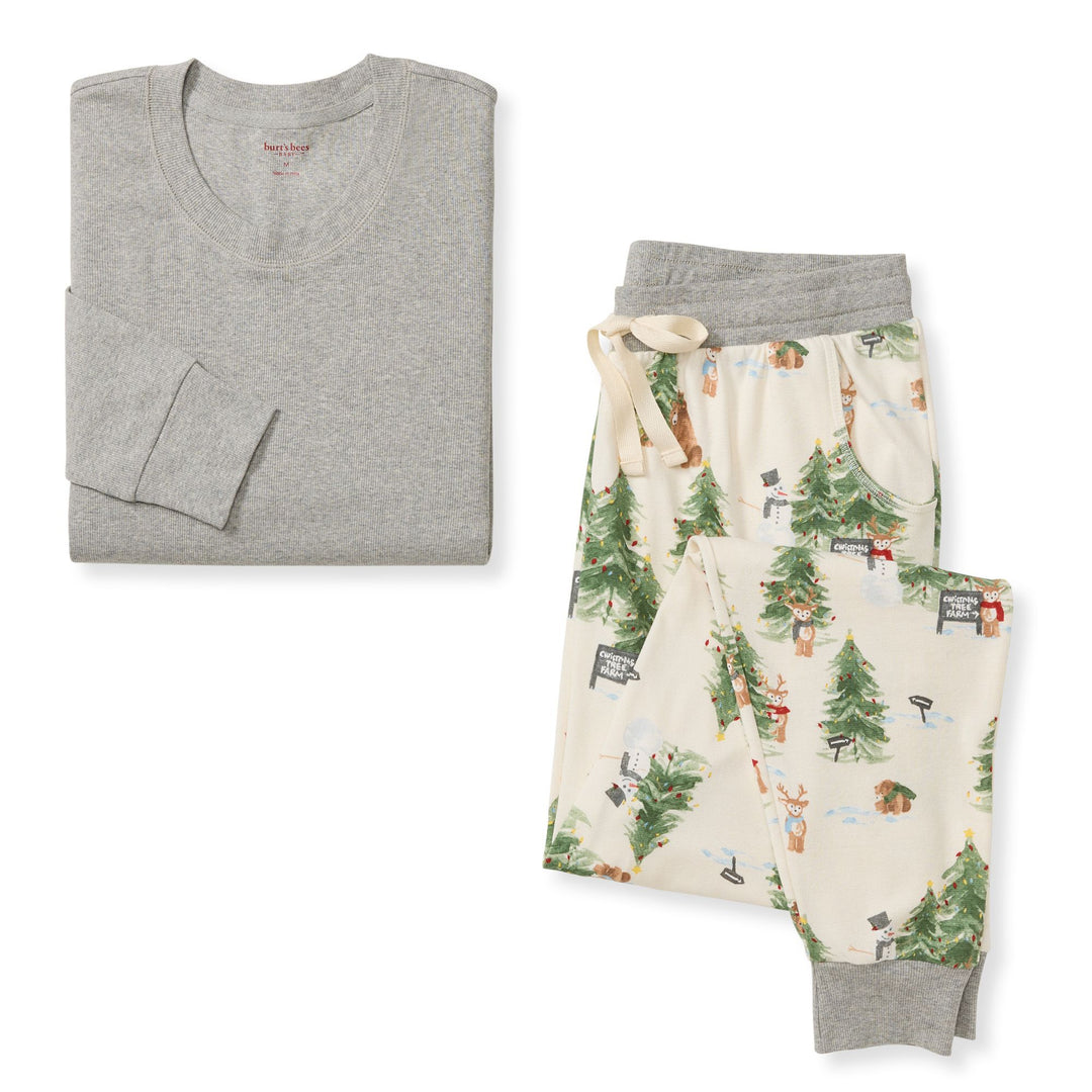 Christmas Tree Farm Matching Organic Cotton Pajamas