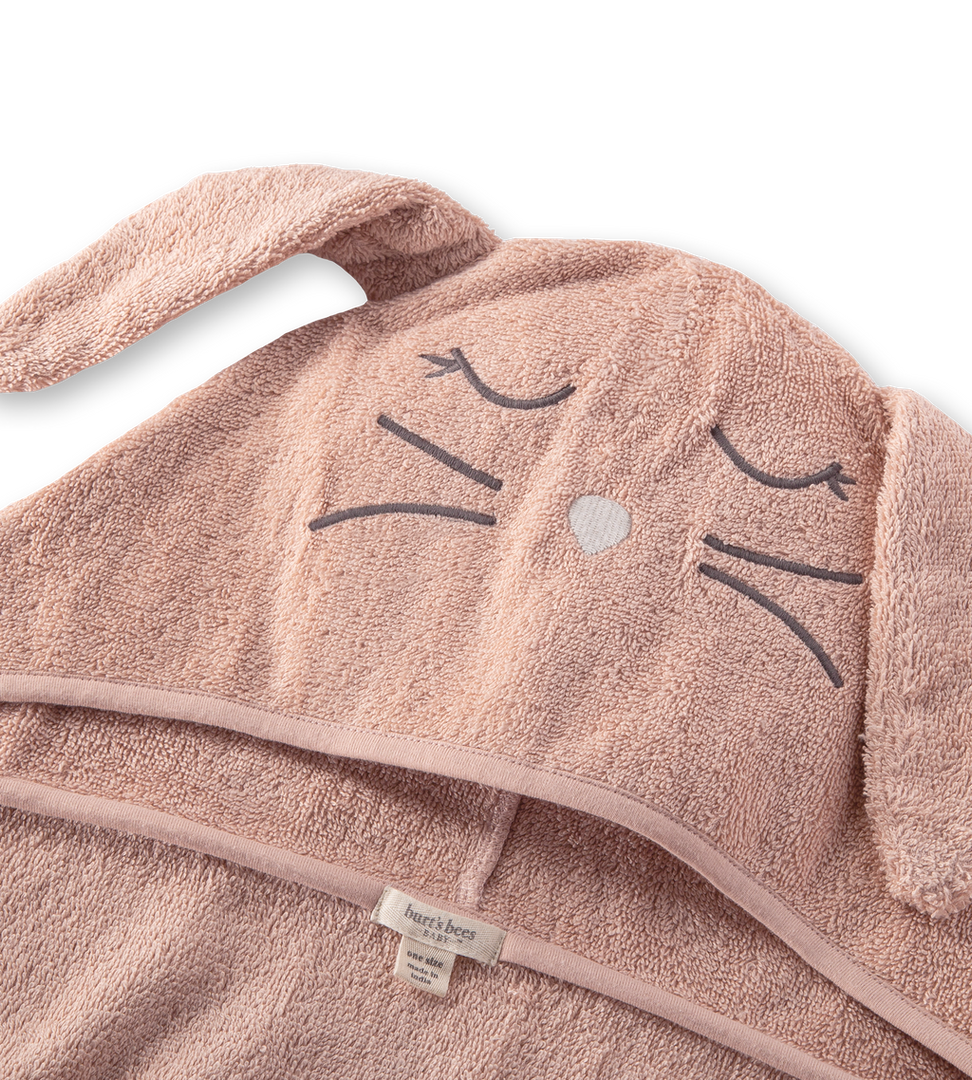 Organic Cotton Toddler Hooded Bunny Towel