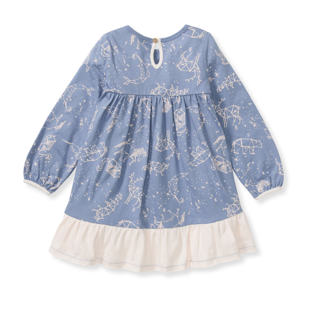 Starry Animals Toddler Dress