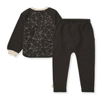 Load image into Gallery viewer, Look Up Organic Toddler Boy Shirt and Pants Set -
