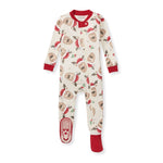 Load image into Gallery viewer, Guide My Sleigh Matching Organic Cotton Pajamas
