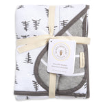 Load image into Gallery viewer, Pine Forest Reversible Jersey Blanket
