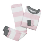 Load image into Gallery viewer, Rugby Stripe Toddler PJ Set
