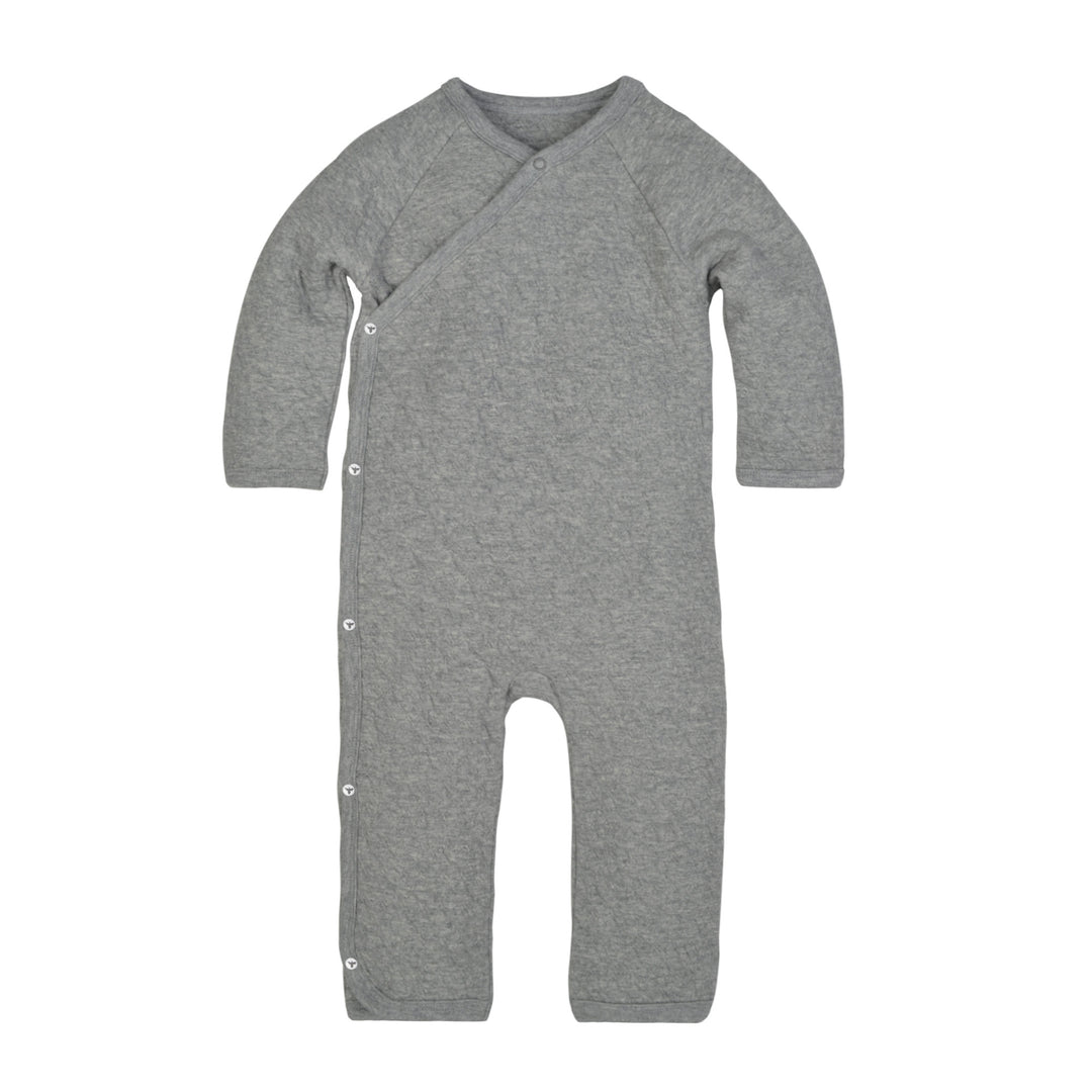 Quilted Bee Organic Wrap Front Baby Jumpsuit