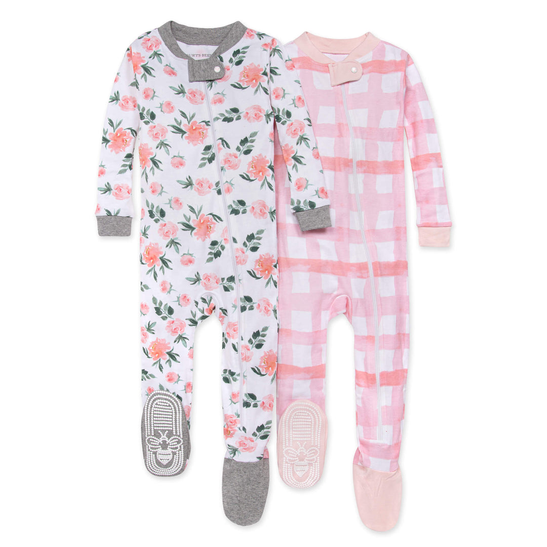 Autumn Bloom Organic Cotton Snug Fit Sleeper 2 Pack