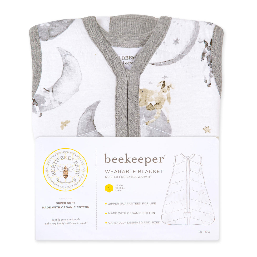 Over the Moon Organic Beekeeper™ Wearable Baby Blanket