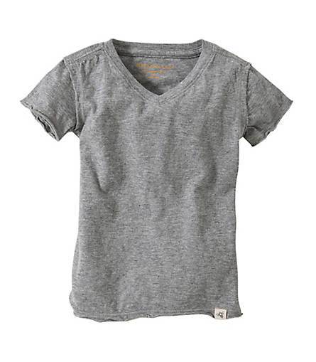 Solid V-Neck Tee